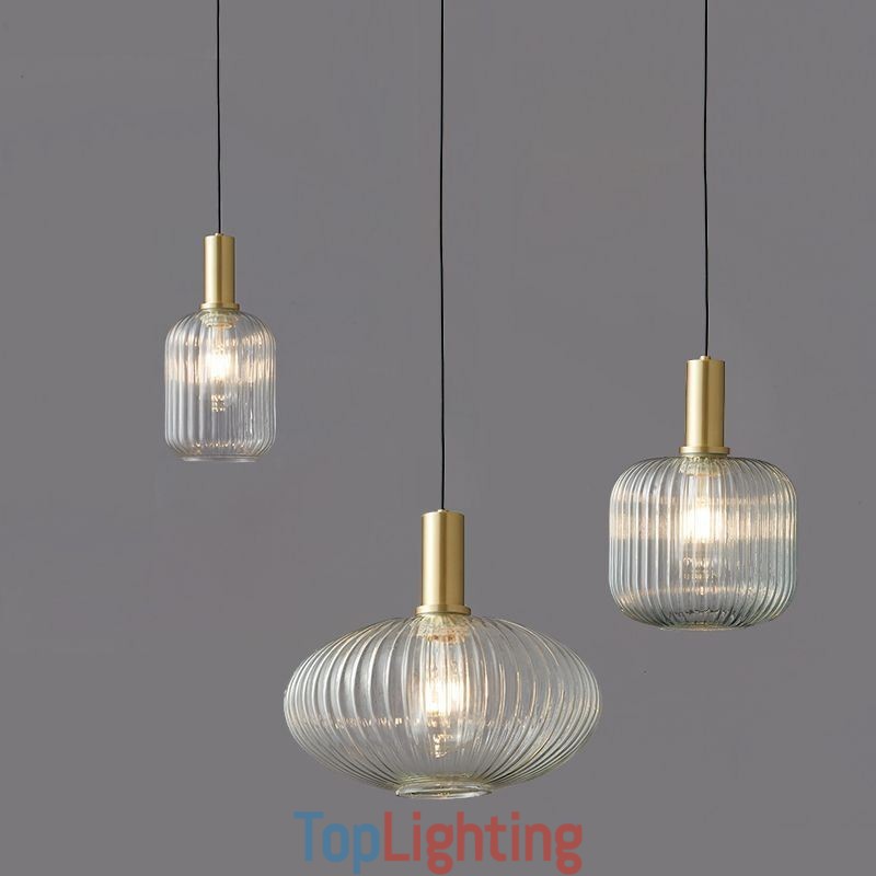 Modern Pendant Light One Light Glass Pendant Lighting Island