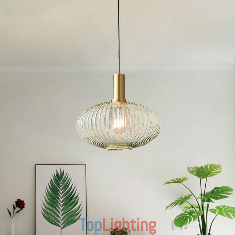 Modern Pendant Light One Light Glass Pendant Lighting Island
