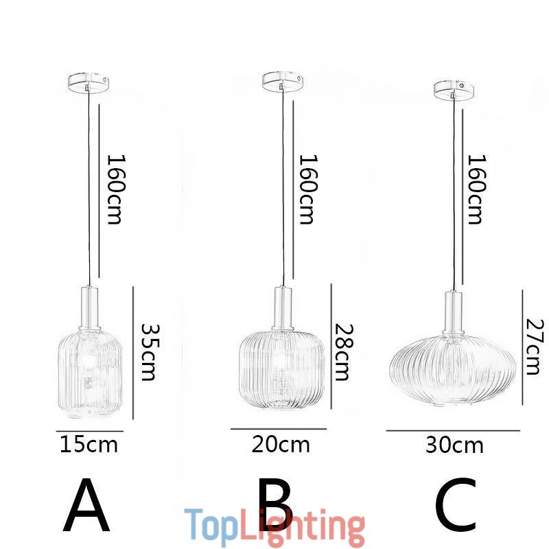 Modern Pendant Light One Light Glass Pendant Lighting Island