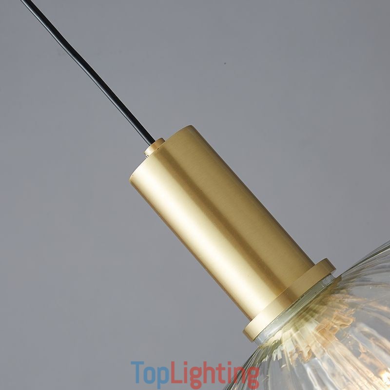 Modern Pendant Light One Light Glass Pendant Lighting Island