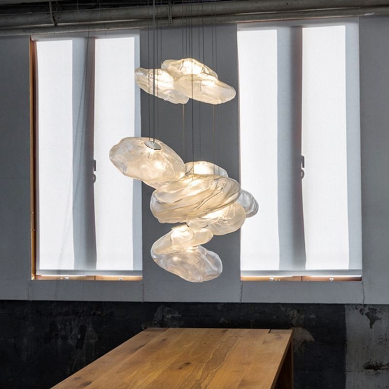 Creative Nordic Pendant Light Glass Chandelier Art Hanging Light