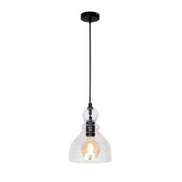 Modern Iron Pendant Light Gourd Glass Hanging Light