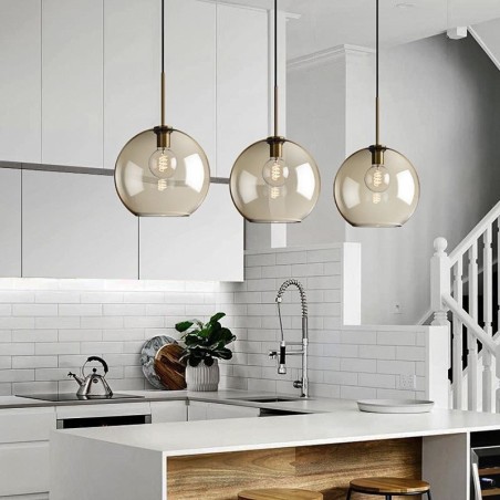 3 Light Glass Pendant Light Classic Cluster Hanging Lighting Fixture Café 3 Light Glass Pendant Light Classic Cluster Hanging Lighting Fixture Café