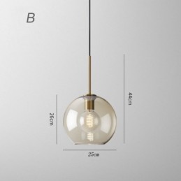 3 Light Glass Pendant Light Classic Cluster Hanging Lighting Fixture Café