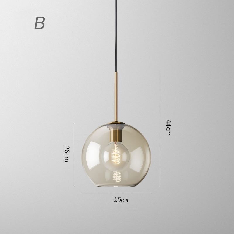 3 Light Glass Pendant Light Classic Cluster Hanging Lighting Fixture Café