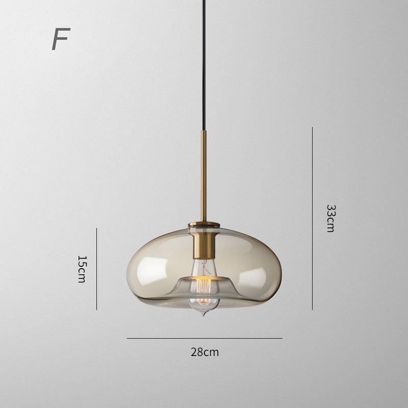 3 Light Glass Pendant Light Classic Cluster Hanging Lighting Fixture Café