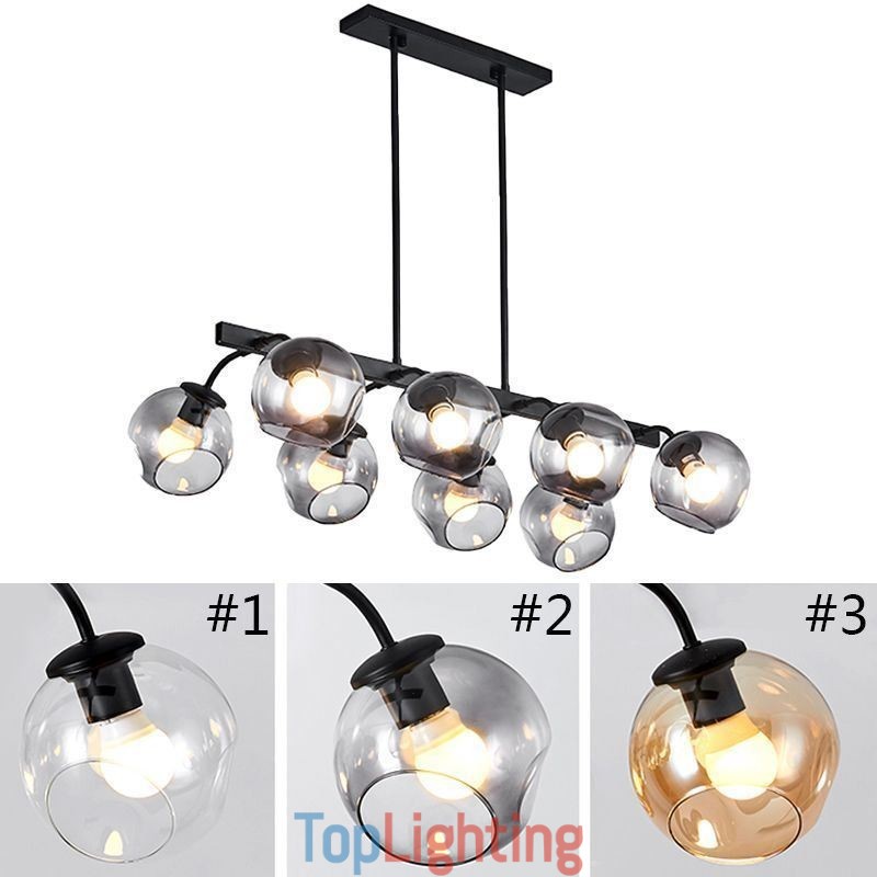 Magic Bean Pendant Light Glass Globe Lighting