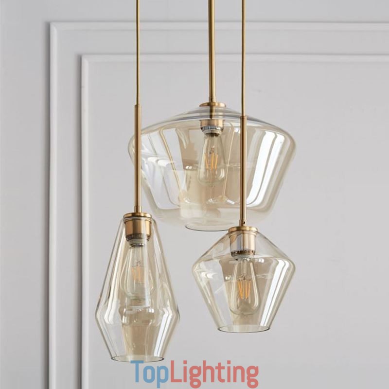 Modern Simple Glass Pendant Light