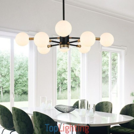 Nordic Glass Pendant Light Milky White Round Lamp Chandelier Lighting Nordic Glass Pendant Light Milky White Round Lamp Chandelier Lighting