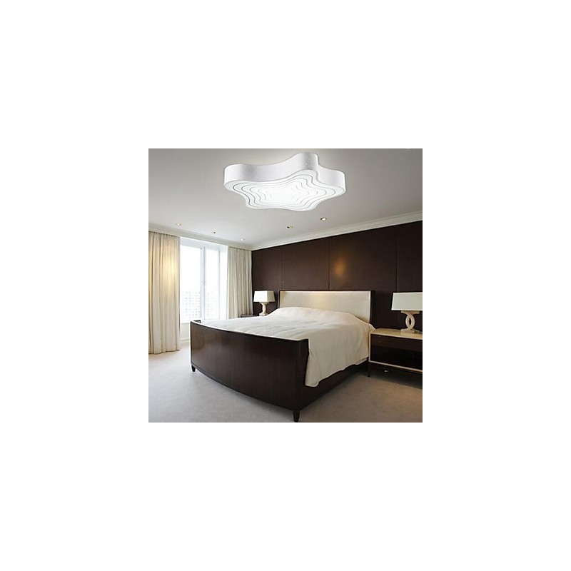 Modern Contemporary Painting Metal Flush Mount
