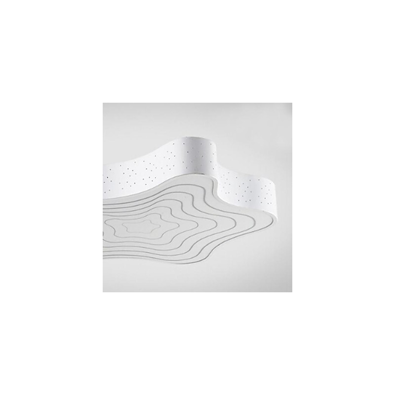 Modern Contemporary Painting Metal Flush Mount