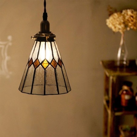 Rustic Ceiling Light Stained Glass Pendant Light Rustic Ceiling Light Stained Glass Pendant Light