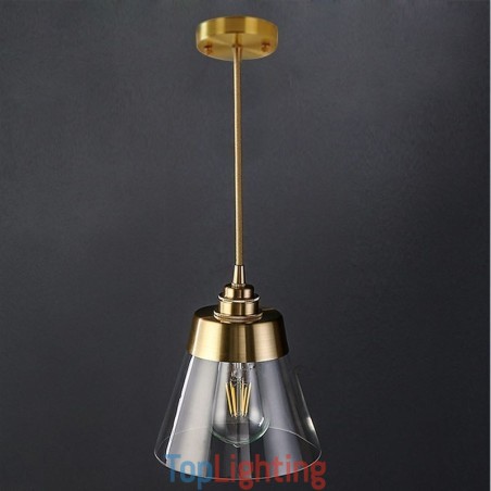 Nordic Retro Pendant Light Glass Shade Home Lighting Brass Holder Lamp Light Nordic Retro Pendant Light Glass Shade Home Lighting Brass Holder Lamp Light
