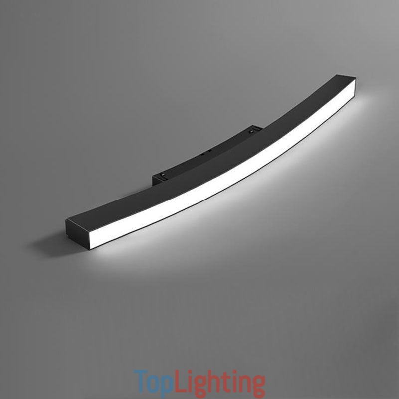 Circular Track Light System Magnetic Recessed Track Lighting Fixture φ120cm