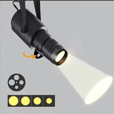 Spot Light Stage KTV Ceiling Spotlight 4 Levels Of Aperture Adjustment Spot Light Stage KTV Ceiling Spotlight 4 Levels Of Aperture Adjustment