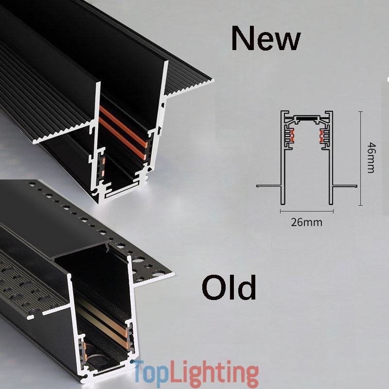 Recessed Spotlight Magnetic Track Light Decorative Light 6M 36V