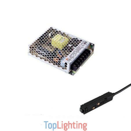 Track Light Driver 200W 36V Driver Power Supply With A Magnetic Track Power Connector Track Light Driver 200W 36V Driver Power Supply With A Magnetic Track Power Connector