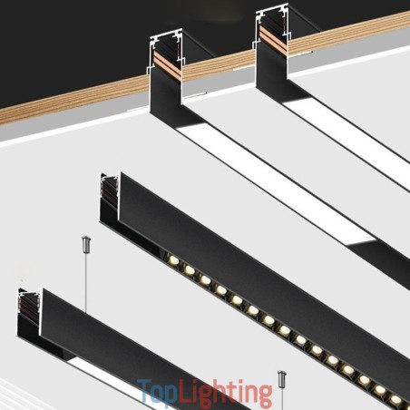 Recessed Track Lighting Rails Magnetic Aluminum Track Surface Profile Ultra Thin Track Light Strip 100cm Recessed Track Lighting Rails Magnetic Aluminum Track Surface Profile Ultra Thin Track Light Strip 100cm