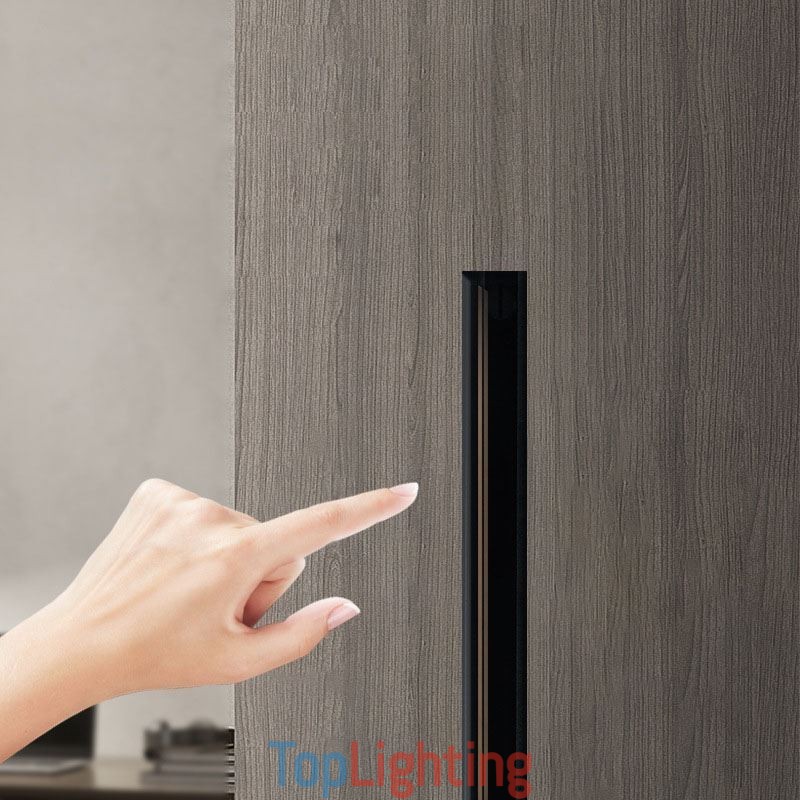 Recessed Track Lighting Rails Magnetic Aluminum Track Surface Profile Ultra Thin Track Light Strip 100cm
