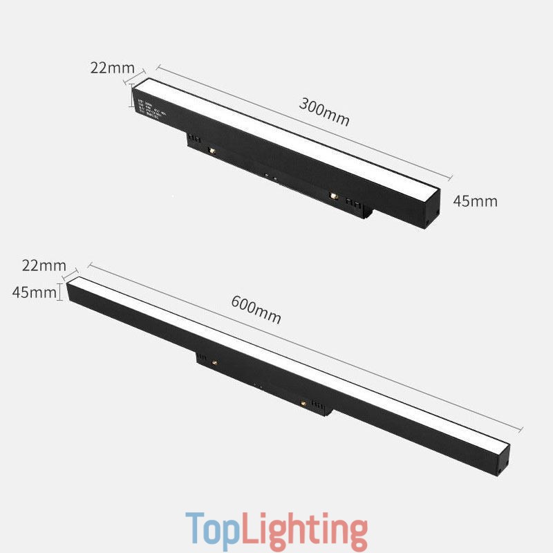 Track Linear Light Magnetic Recessed Spotlight Floodlight 36V