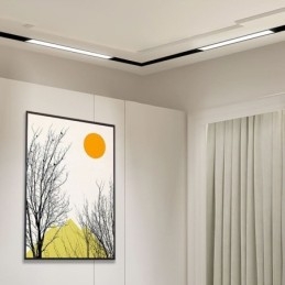 Track Linear Light Magnetic Recessed Spotlight Floodlight 36V
