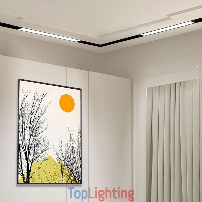 Track Linear Light Magnetic Recessed Spotlight Floodlight 36V