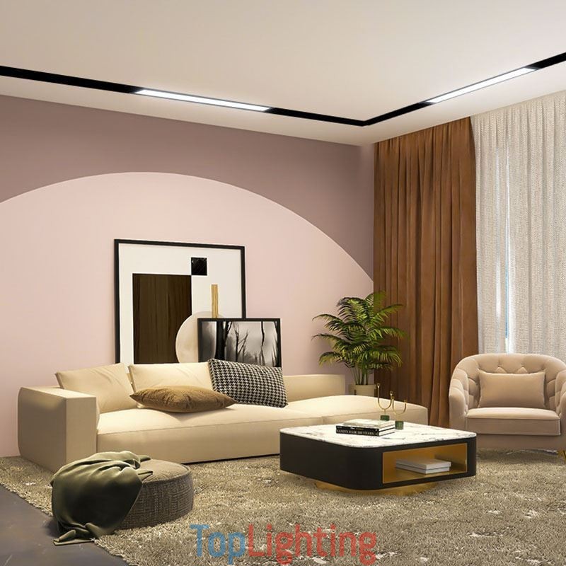 Track Linear Light Magnetic Recessed Spotlight Floodlight 36V