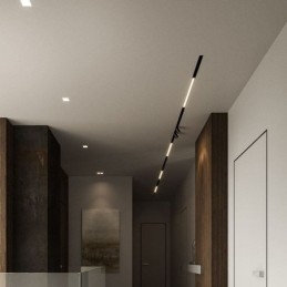 Track Linear Light Magnetic Recessed Spotlight Floodlight 36V