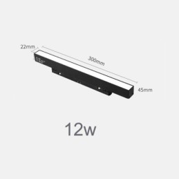 Track Linear Light Magnetic Recessed Spotlight Floodlight 36V