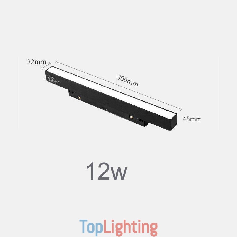 Track Linear Light Magnetic Recessed Spotlight Floodlight 36V