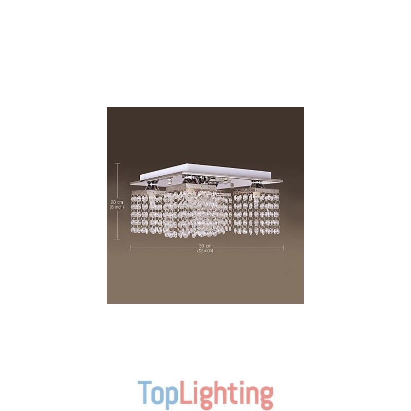 Ceiling Light Crystal Modern 5 Lights
