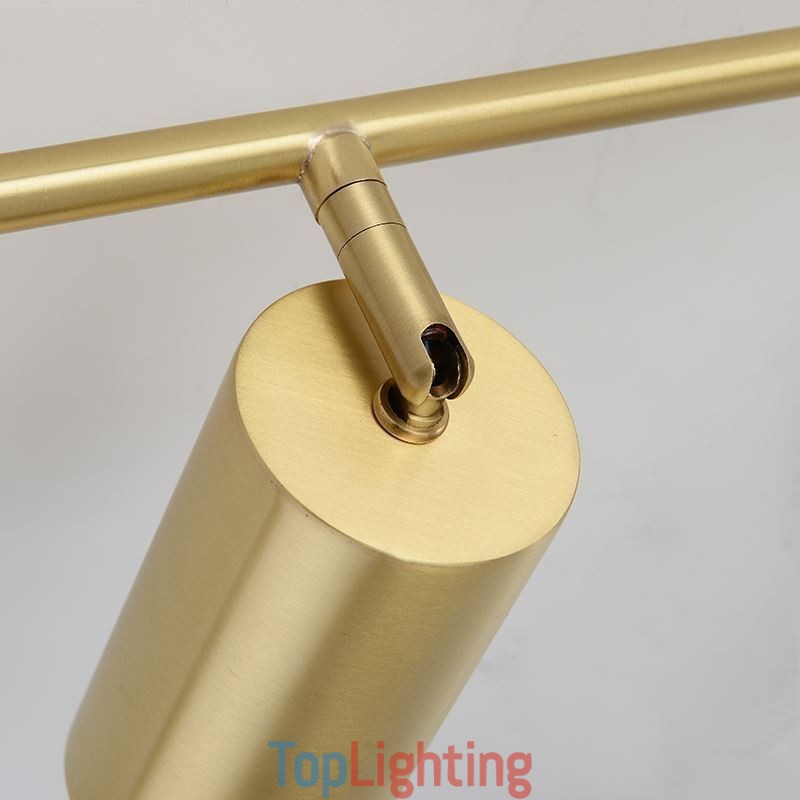 Nordic Brass Flush Mount Ceiling Light