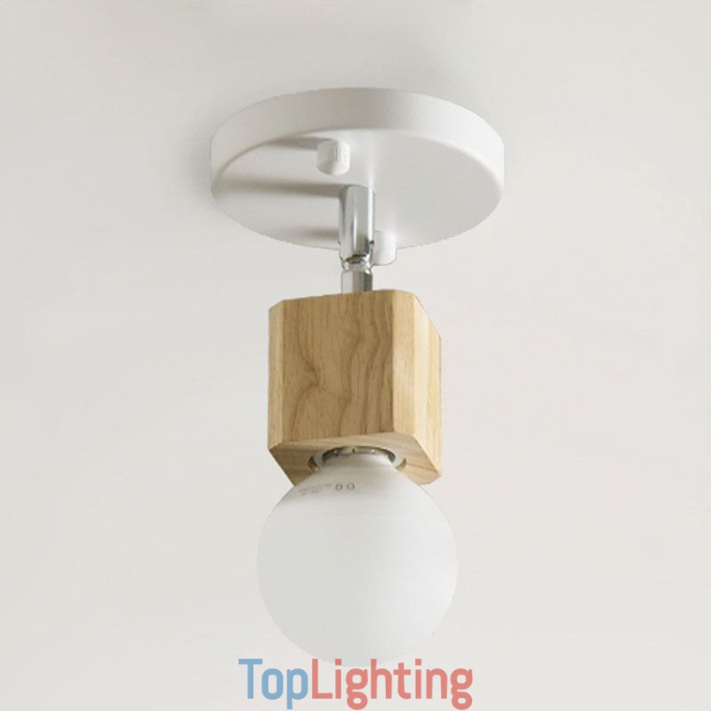 Simple Mini Spotlight Modern White Ceiling Light(Single Light)