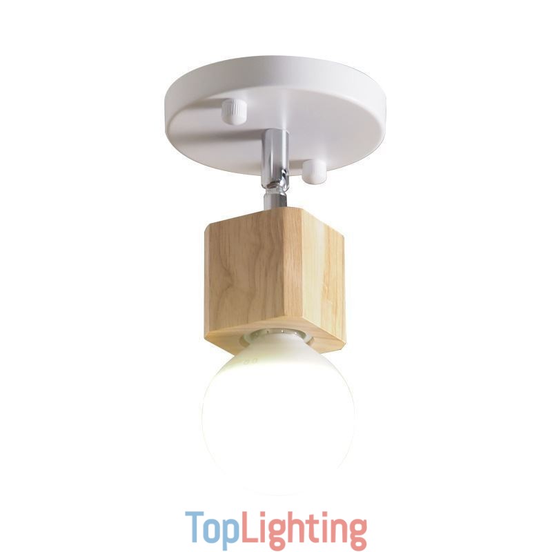 Simple Mini Spotlight Modern White Ceiling Light(Single Light)