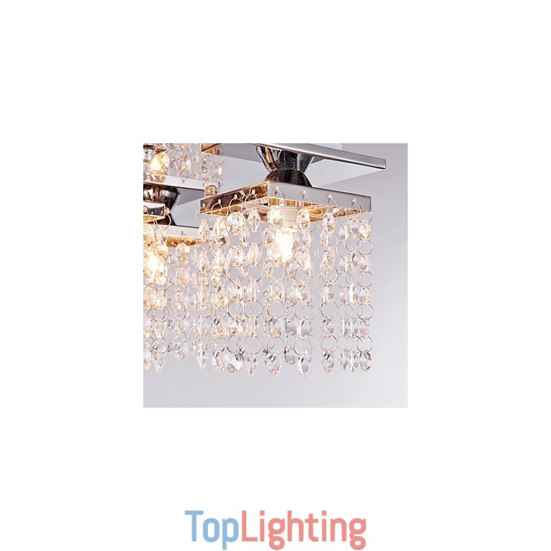 Ceiling Light Crystal Modern 5 Lights
