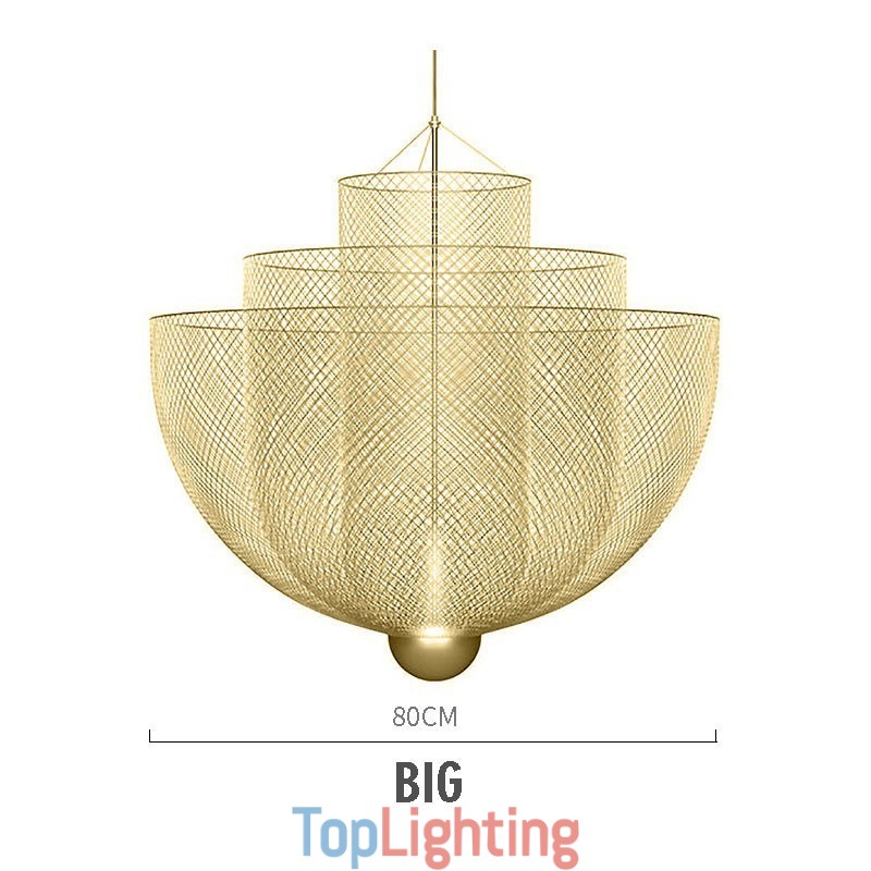 Nordic Grid Designer Creative and Unique Shape Art Decorative Pendant Light