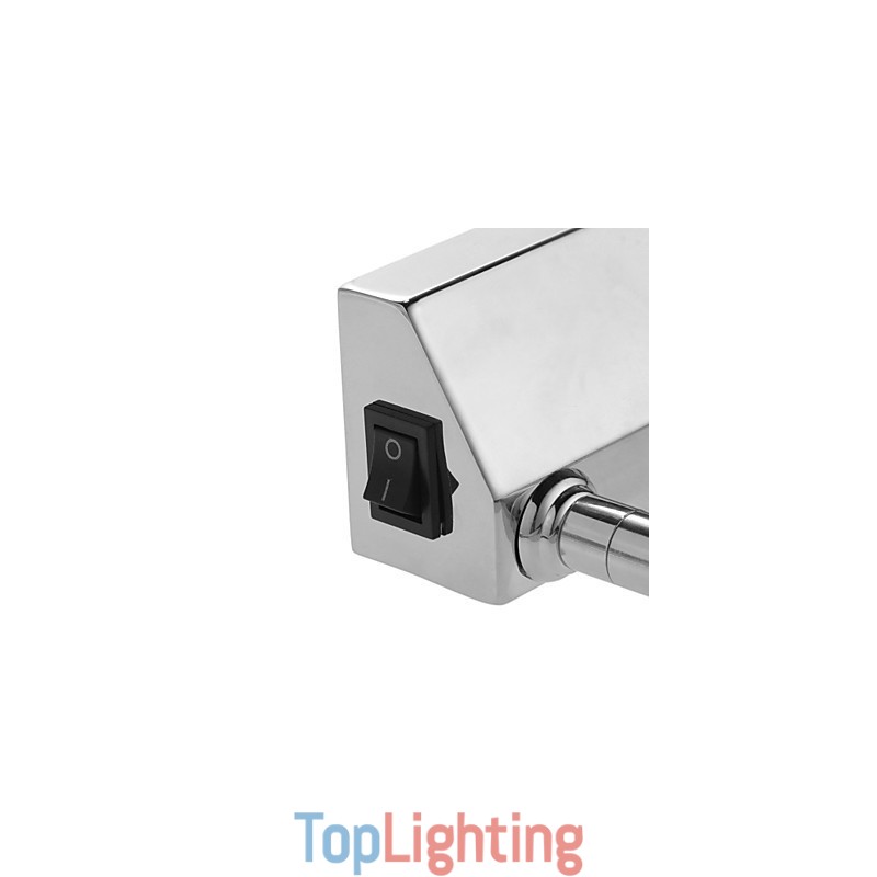 Stainless Steel Mirror Lights Acrylic Bathroom Wall Lamps Make up Lights Cold White Warm White (Size:57X13.5X15)