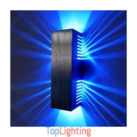 Modern Wall Light with Scattering Light Design 2 Cubic Shades Modern Wall Light with Scattering Light Design 2 Cubic Shades