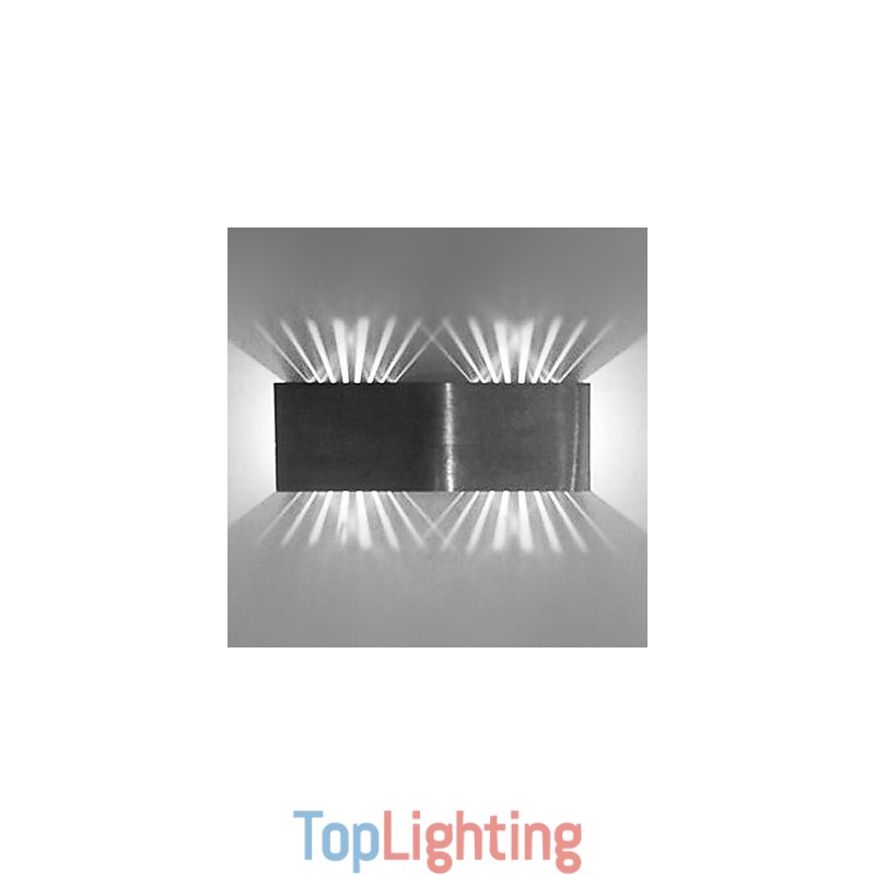 Modern Wall Light with Scattering Light Design 2 Cubic Shades