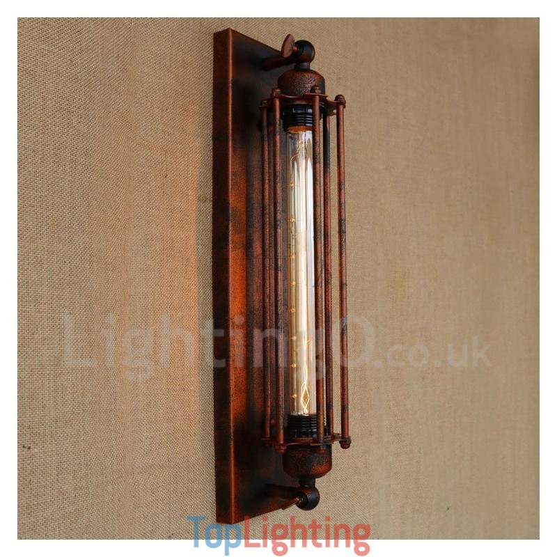 Europe Retro Clothing Store Restaurant Scene Decorative Arts Wall Sconce