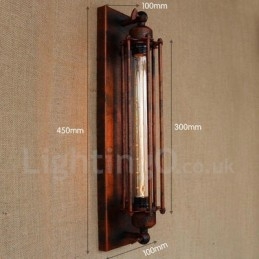 Europe Retro Clothing Store Restaurant Scene Decorative Arts Wall Sconce