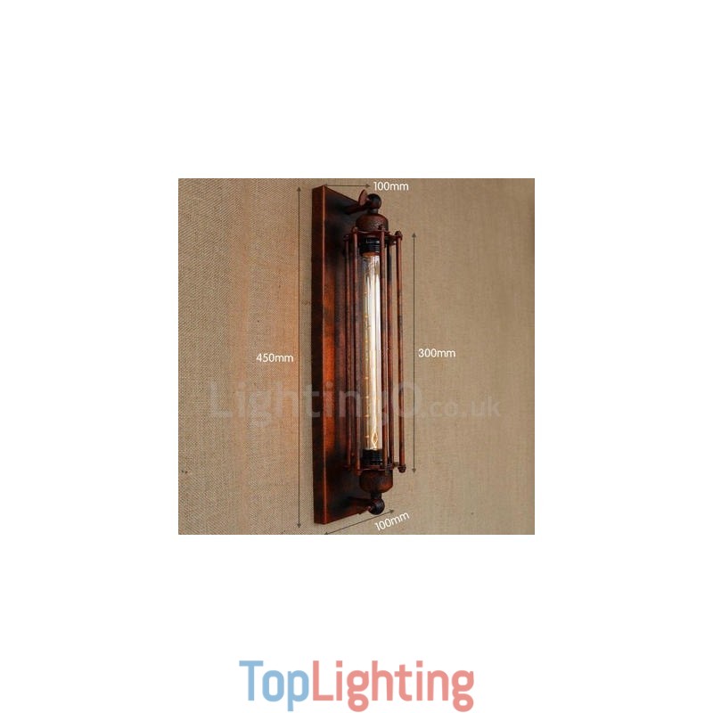 Europe Retro Clothing Store Restaurant Scene Decorative Arts Wall Sconce