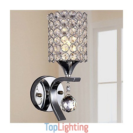 Wall Sconces Crystal Modern Contemporary Metal Wall Sconces Crystal Modern Contemporary Metal