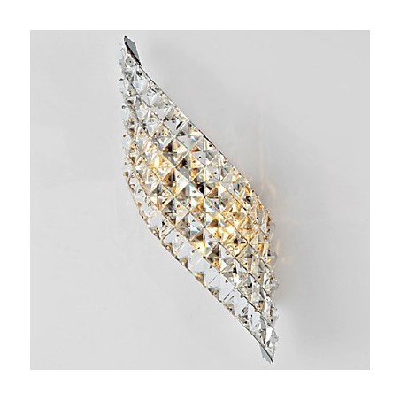 Crystal Wall Light Modern Incision Electroplate Tempering Crystal Wall Light Modern Incision Electroplate Tempering