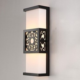 Archaize Corridor Corridor Classical Sheepskin Wall Lamp Light