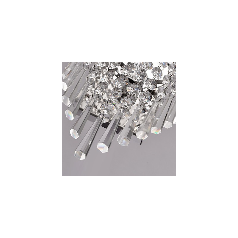 Semi Circular Wall light in Crystal Feature
