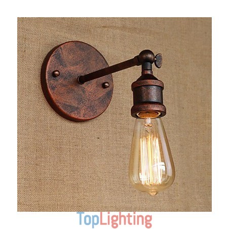 American Bar Cafe Restaurant Bedside Minimalist Aisle Ferruginous Iron Wall Sconce American Bar Cafe Restaurant Bedside Minimalist Aisle Ferruginous Iron Wall Sconce