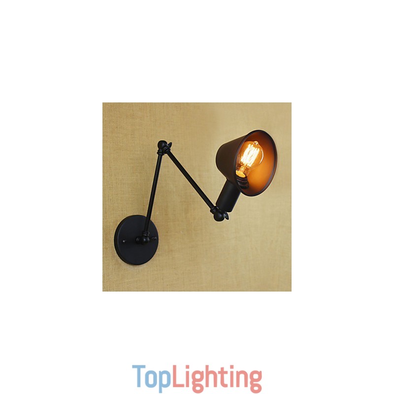 Industrial Air Creative Personality Long Arm Bar Cafe Simply Decorated Decorative Wall Sconce