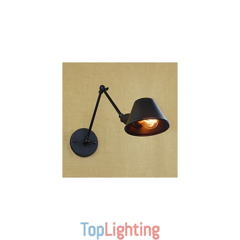 Industrial Air Creative Personality Long Arm Bar Cafe Simply Decorated Decorative Wall Sconce