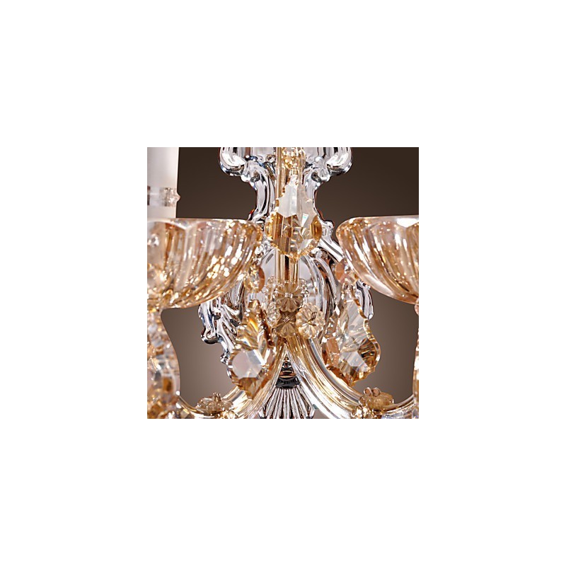 Elegant Crystal Wall Light with 2 Lights